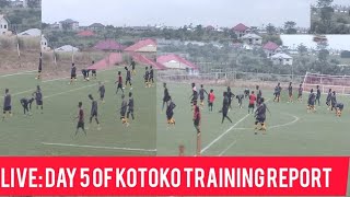 🚨KOTOKO TRAINING REPORT DAY 5 LIVE NEW FACES IN TRAININGSAMBA amp AGBLOR SHOWNEW FACES [upl. by Aiderfla]