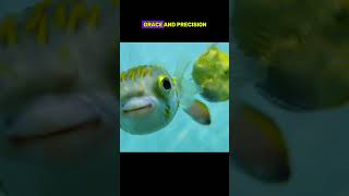 Adorable Blowfish Swimming Relaxing Underwater Adventure [upl. by Noel]