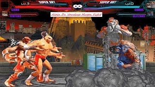 Mugen  Team Shokans Vs Team Primal Rage Request [upl. by Keri]