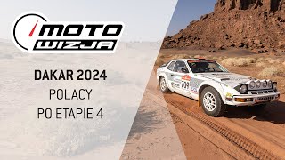 Rajd Dakar 2024  Polacy w Arabii Saudyjskiej raport po czwartym etapie [upl. by Toms811]