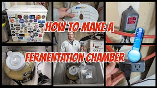 How to Make a Fermentation Chamber  Convert a Chest Freezer for Temperature Control [upl. by Nnaael]