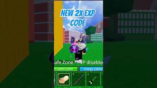 NEW 2X EXP CODE 🥳 2024 roblox bloxfruits bloxfruit viralshorts virals [upl. by Simeon]