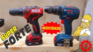 AGORA A BOSCH FOI LONGE DE MAIS  Parafusadeira BOSCH 18v GSB 18V50 BRUSHLESS [upl. by Yllas]