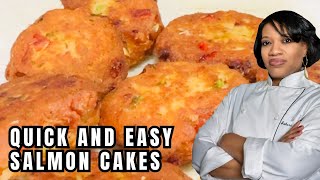 Easy Salmon Cakes  ASMR [upl. by Fahey]