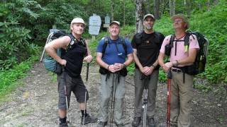 Devils Hole Trail Linville Gorge with Hickery Brothers amp Friends [upl. by Lowndes]