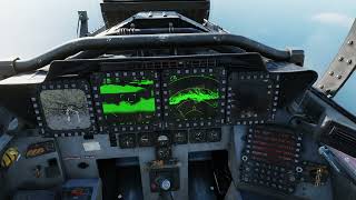 DCS F15E Strike Eagle  APG70 AG radar Part 1 Real Beam Mapping [upl. by Euqinamod18]