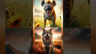 Strongest Animals in The Jungle  Hyena  Tiger  Gorilla feedshorts viralvideoshortvideo [upl. by Rao392]