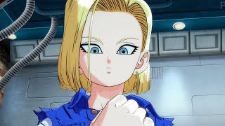 Dragon Ball FighterZ  Android 18s Story Mode All Cutscenes 1080p 60fps [upl. by Aicaca]