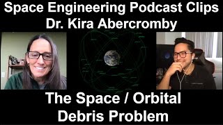 The Space  Orbital Debris Problem  Space Engineering Podcast Clips 11 [upl. by Griffis848]