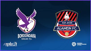 2024 NPLWVIC Round 2 BoroondaraCarey Eagles v Alamein FC [upl. by Thurstan192]