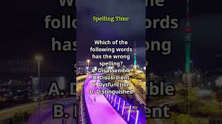 Spelling Time 510 spelling englishlearning englishvocabulary questions quiz [upl. by Bondy556]