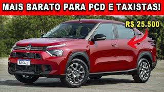 🚨CITROËN BASALT O SUV MAIS BARATO PARA PCD E TAXISTAS [upl. by Enylodnewg]