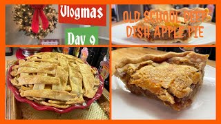 The Most Tender Flavorful Deep Dish Apple Pie Ever OLD SCHOOL DEEP DISH APPLE PIEVLOGMAS DAY 9 [upl. by Vashtee224]