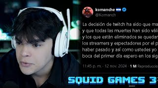 TWITCH NO REINICIARA LOS SQUID CRAFT GAMES 3 squidcraftgames3 [upl. by Petracca]