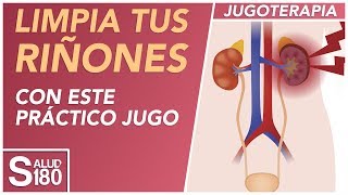 Limpia tus riñones con este jugo de arándano y limón  Salud 180 [upl. by Heiskell989]