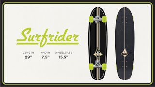 SURFRIDER  Carver Skateboards [upl. by Oina]