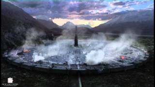 Isengard horn sound [upl. by Aihsoem]