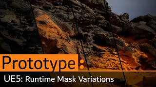 UE5 Preview Runtime Virtual Texturing  Blend Mask Variety  Nanite [upl. by Gayl275]