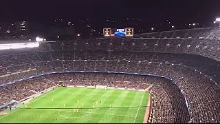 Afición del Atleti en el Camp Nou  FC Barcelona  Atlético [upl. by Fernald]