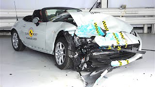 Mazda MX5 Miata Full Crash Test 2016 Mazda Miata Commercial CARJAM TV HD [upl. by Eicyac]