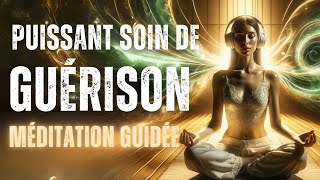 Puissante méditation guidée nocturne  guérison profonde [upl. by Aicelav]