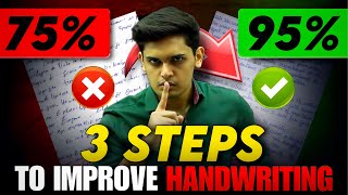 How to Improve Your Handwriting 🔥 3 Simple Steps Prashant Kirad [upl. by Jelsma]