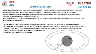 Adv A Good Problem On Electrostatics  RuPho 22 Finals [upl. by Ebberta]