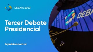 Tercer Debate Presidencial 2023 [upl. by Alrac]