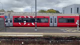 Gatwick Express coming into Gatwick Airport for Brighton [upl. by Einre]