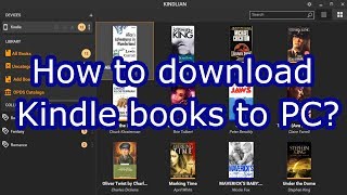 How to download Kindle books to PC [upl. by Dahlstrom324]