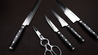 Enso Japanese Knives  HD Series Knife Set Overview [upl. by Bala]