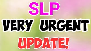 SLP Urgent Holders  SLP Coin Price Prediction Updates SLP Today Update [upl. by Hoo]