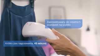 Prasowanie szybkie i delikatne  poznaj nowy Steamer Philips SteamampGo 2w1 [upl. by Palestine]