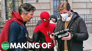 SPIDERMAN NO WAY HOME 2021  Behind the Scenes amp Bloopers of Tom Holland Marvel Movie [upl. by Einwahs]