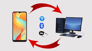 📢🚀Easiest Way to Transfer Data between phone and PC  Wifi Bluetooth and Data Cable [upl. by Verlee]