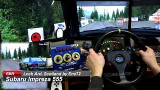 Loch Ard  Subaru Impreza  Colin McRae  RBR  G27 [upl. by Templas786]