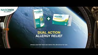 Dual Action with Nasonex Allergy and Desonex 6 sec [upl. by Accemahs692]