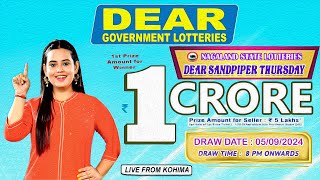 LOTTERY SAMBAD LIVE 8PM DRAW 05092024 [upl. by Ehcar]