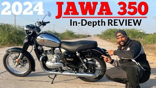 2024 JAWA 350  First Ride Experience amp InDepth Review [upl. by Fazeli]