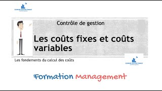 Contrôle de gestionCoûts fixes et coûts variables [upl. by Akirdnahs]