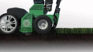 How Does OverSeeding and Mechanical Seeders Work For Grass Seeding [upl. by Tertia426]