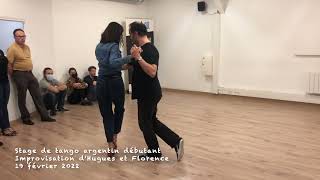 Improvisation tango argentin  Hugues et Florence [upl. by Chandra]