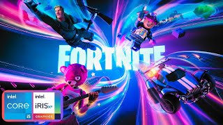 Fortnite  Gameplay  Intel Core i5 1135g7  Iris Xe Graphics [upl. by Otto]