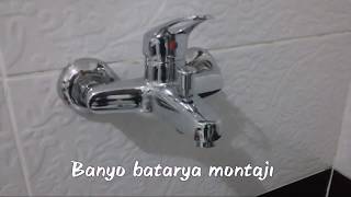 Banyo bataryası montajı ve değişimi kendin yaparsın korkma [upl. by Cressida]