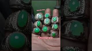 Chrysoprase chrysophrase batupermata [upl. by Nessy]