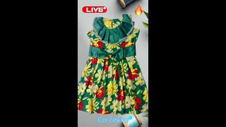 🔥 Stunning Floral Dress Creation LIVE  DIY Sewing Magic 🌼✨ ICanSewing [upl. by Newcomb]