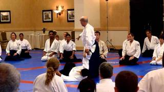 Claude Berthiaume Sensei Ushiro Ryokatatori Koshinage 2 [upl. by Swanhildas441]