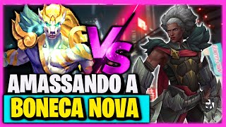 PRIMEIRA VEZ ENFRENTANDO A AMEBSSA  League of Legends  NASUS VS AMBESSA [upl. by Macey]