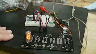 1803 I2C Nixie Display Project part 4 of 5 [upl. by Eidua]