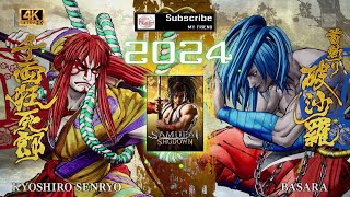 TodayKyoshiro Senryo Vs Basara In Amazing Combat Samurai Shodown [upl. by Socram377]